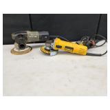 Dewalt Angle Grinder & Porter Cable Sander