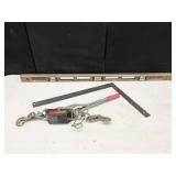 Empire 48' Level, 2 ft square, come along