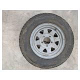 Load Star St 175/80 Trailer Tire/Rim
