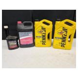 Pennzoil Motor oil, Antifreeze, Stabilzer, 5W-30