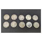 10 Silver Dimes