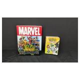 2 Marvel, Pokemon Books