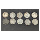10 Silver Dimes