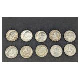 10 Silver Dimes
