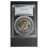 1970-D 50 cent, PCGS MS65