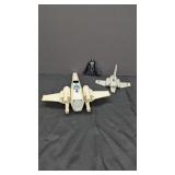 Xwing fighter and Star War model, Darth Vader