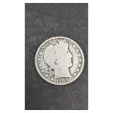 1906 Barber Half Dollar