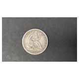 1861 Seated Liberty Half Dollar