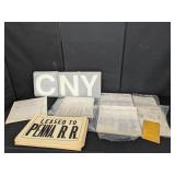 Train Station Record, Train Movements & Signs