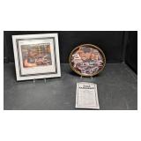 Dale Earnhardt 1995 Collector's Plate & Plaque