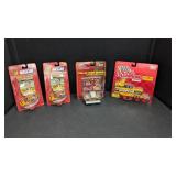 3- Caterpillar Cars & Transporter 1/64 Scale