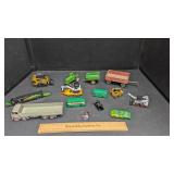 Assorted Toys, John Deere, Bobcat & Caterpillar