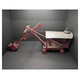 Metal Steam Shovel, Wooden Handles