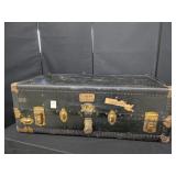 Vintage Steamer Truck w/Brass Hardware