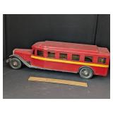 Cor-Cor Metal Toy Bus Washington Indiana