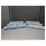 Riverossi HO Scale Set with Engine, Tender & Cars