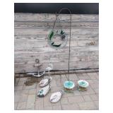 3 Composite Duck Decoys, Lawn Art,etc