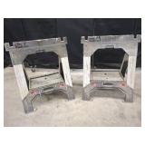 Pair of Stanley Fat Max Folding Saw Horses