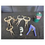 5- Welding C Clamps, Pipe Cutter,etc