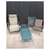 Pair of Folding Cots & 2 Folding Chairs