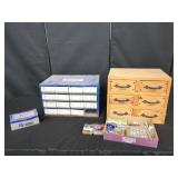2 Hardware Bins with Contents