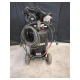 Husky 30 Gallon Upright Mobile Air Compressor