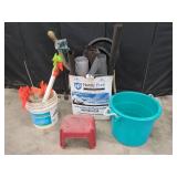 Assorted Windscreen, Netting, Tar Paper, etc.