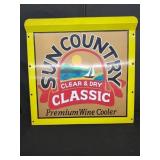 Sun Country Classic Metal Advertising Sign