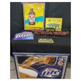 Budweiser Neon, John Deere, other Beer Signs