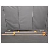 4 Assorted Pipe Clamps