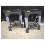 Pair DeWalt Folding Saw Horses