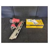 Husky Air Framing Nailer and Nails