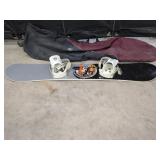 Burton Snow Board with Boots and Bag