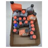 Assorted Stihl and Husqvarna 2 Stroke Oil