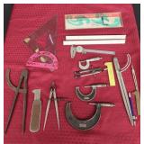 Starrett & Assorted Machinist  Measuring Tools