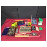 Large Lot of Assorted Drill Bits, etc