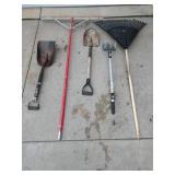 5 Assorted Garden Hand Tools