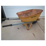 True Temper Metal Wheelbarrow