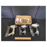 3 Porter-Cable Cable Air Nailer with Nails