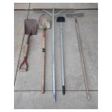 5 Assorted Garden Hand Tools