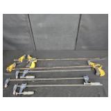 Pair 36' Quick Grip Clamps & 30' Bar Clamps