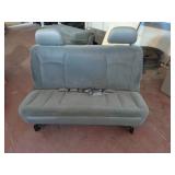 Automotive Bench Seat with Headrests