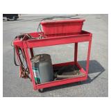 Tool Caddy & Parts Washer Cart