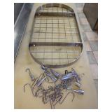 Stainless Steel Pot Rack With Assorted Hooks