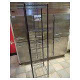 18' x 18' x 72'ï¿½ Five Shelf Metal Rack