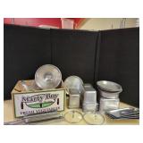 Various Stainless Steel Inserts,Lids, Etc