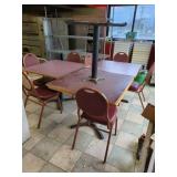 5 - 36' Square Dining Tables with 7 Chairs