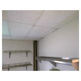 12' x 84' Wall-Mounted Metal Shelf & Others