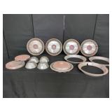 Assorted Hubcaps and Trim Rings