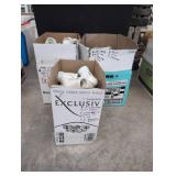 Assorted 2" PVC Plumbing Fittings